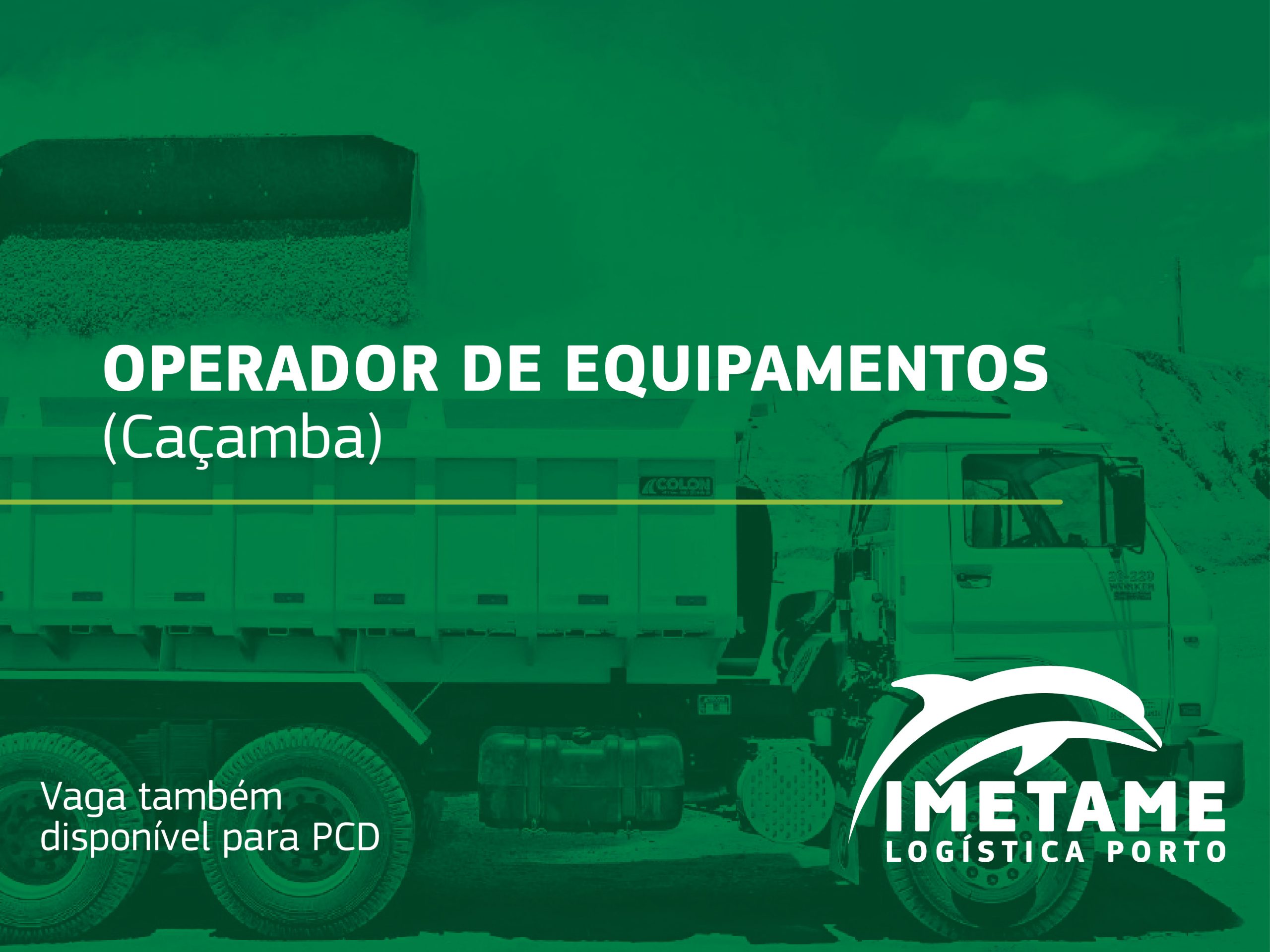 Operador de Equipamentos – Caçamba