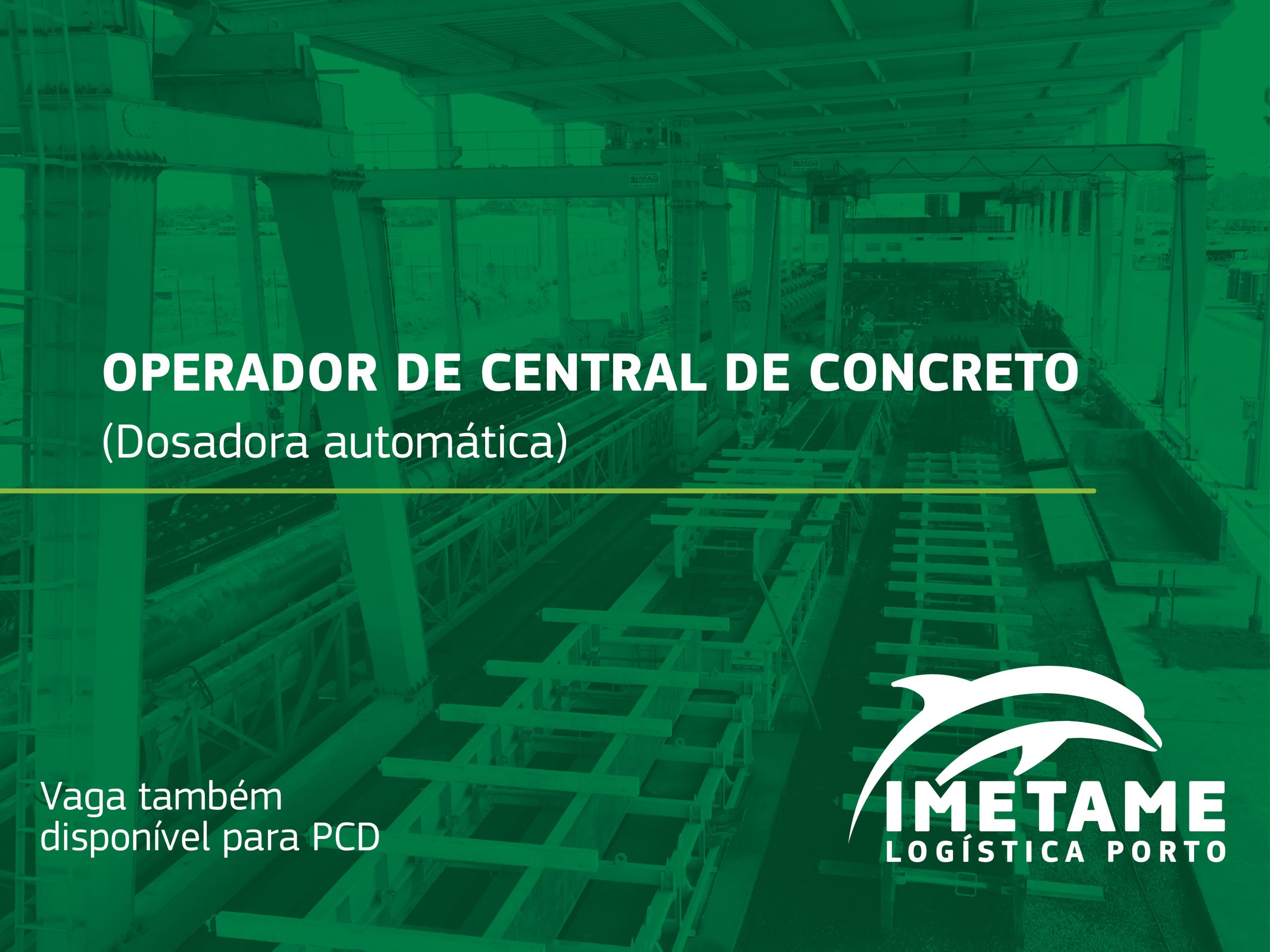 Operador de Central de Concreto – Dosadora automática