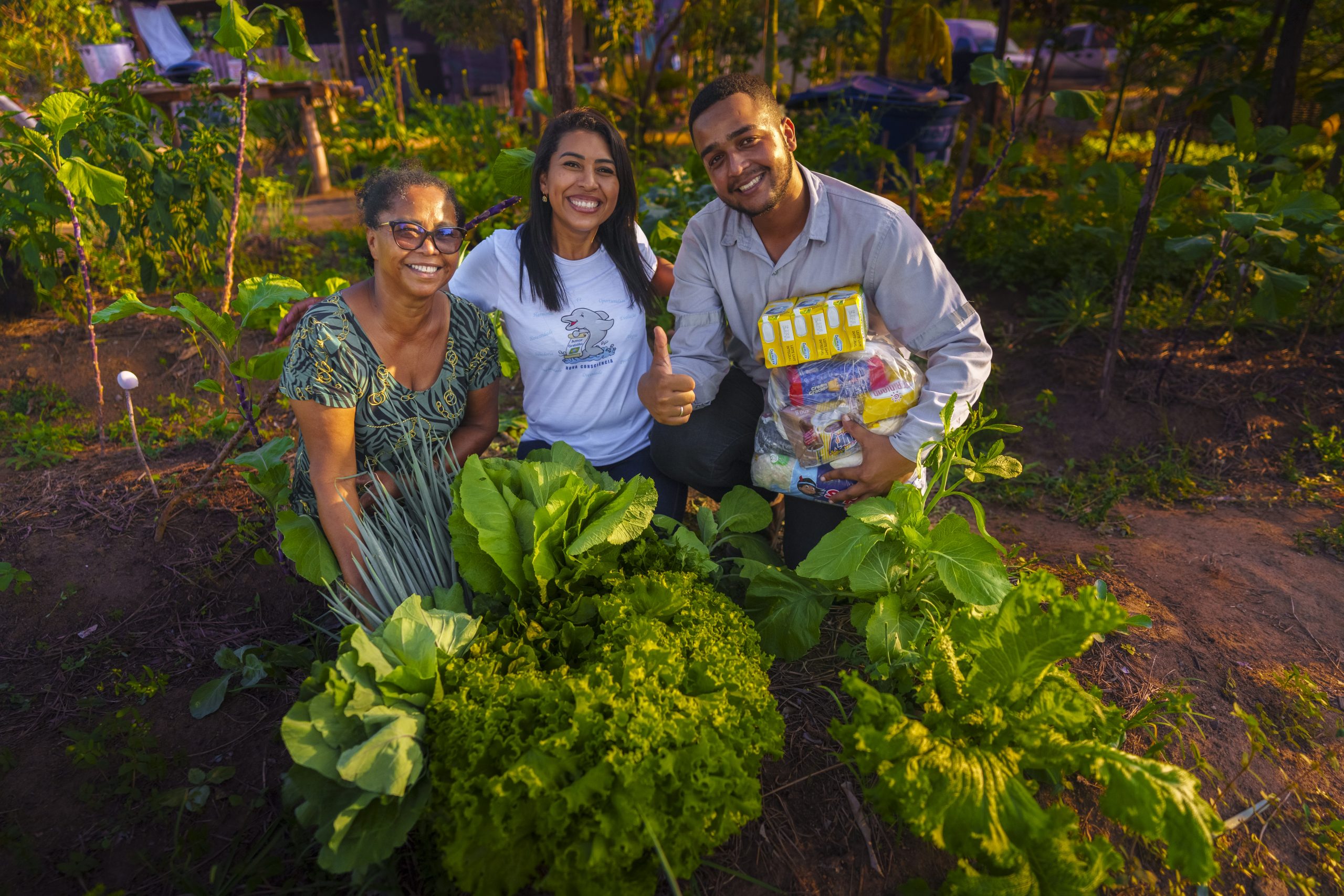 Cultivo de horta como ferramenta de transformação